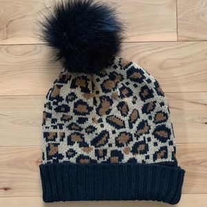 BP. Cheetah Print Snow Hat